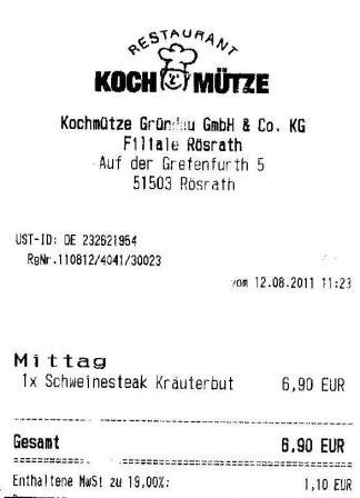 rsvd Hffner Kochmtze Restaurant